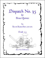 Dispatch No. 35 Brass Quintet cover Thumbnail